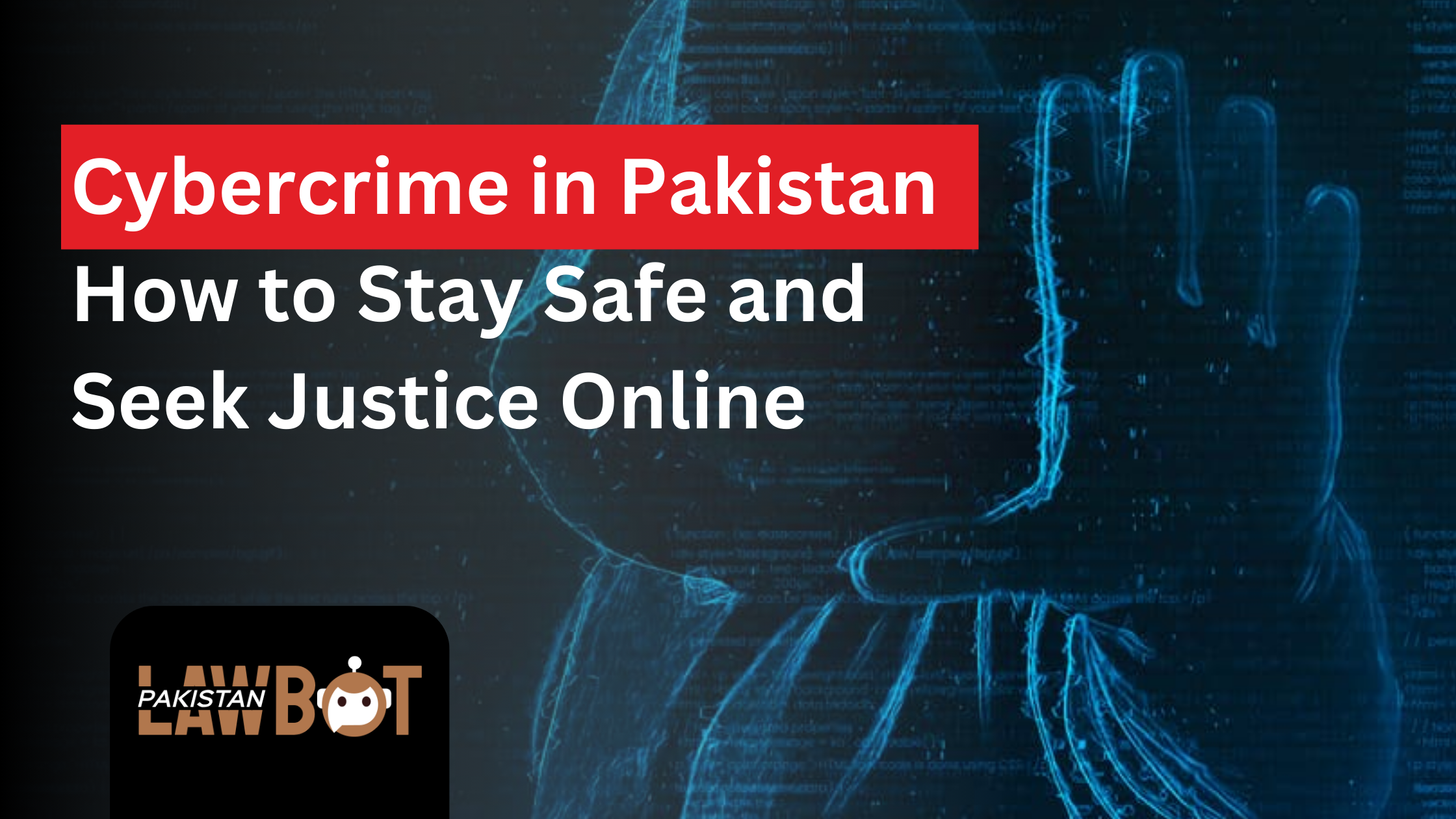 Cybercrime in Pakistan How to Stay Safe and Seek Justice Online