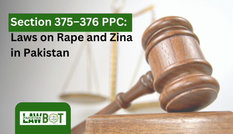 Section 375–376 PPC: Laws on Rape and Zina in Pakistan