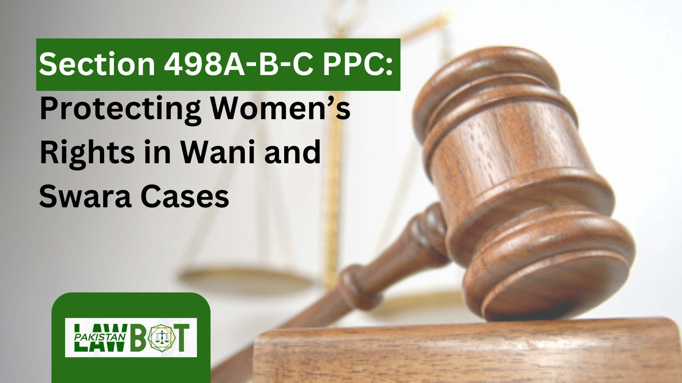 Women’s Rights in Wani and Swara Cases