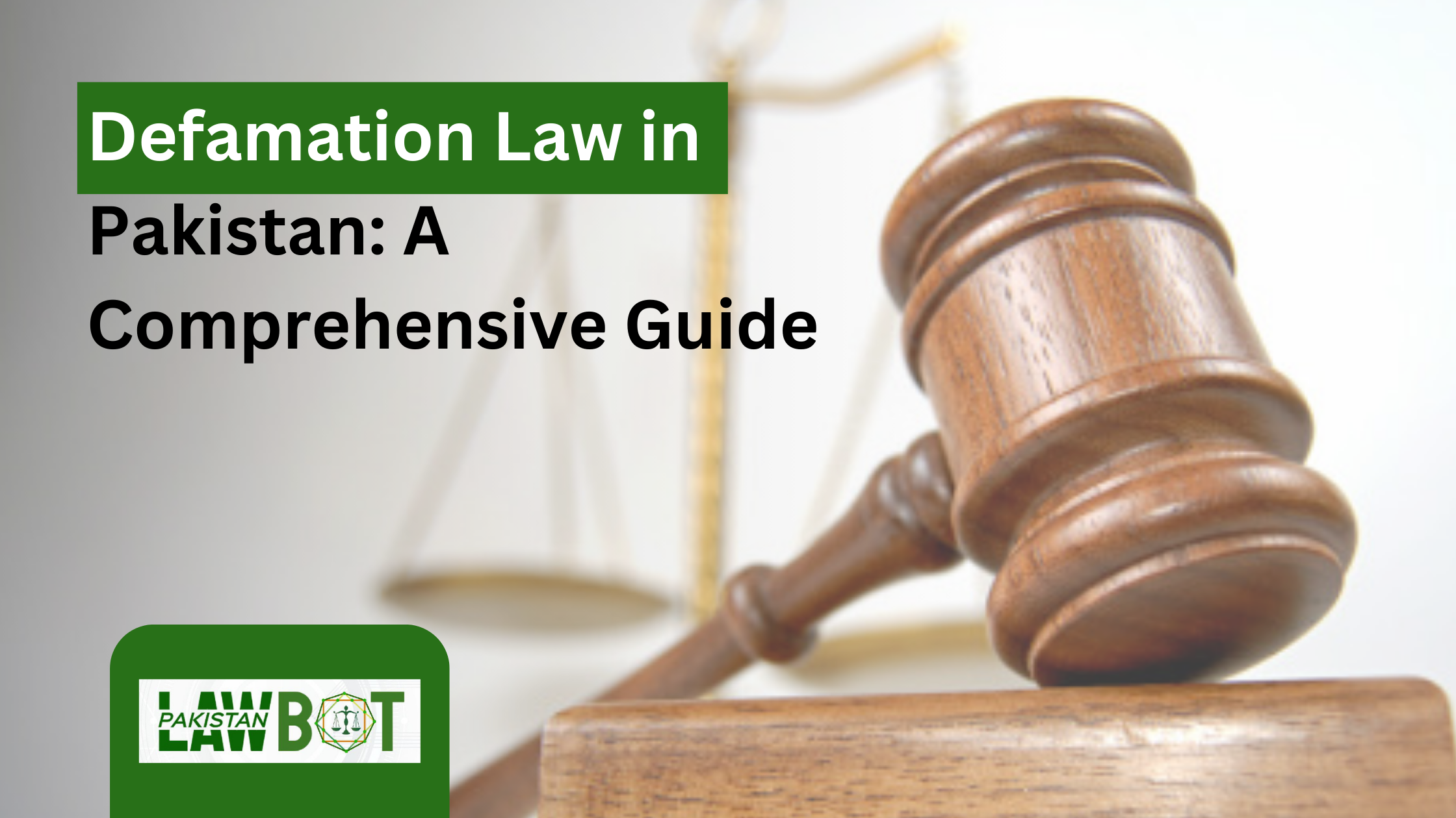 Defamation Law in Pakistan