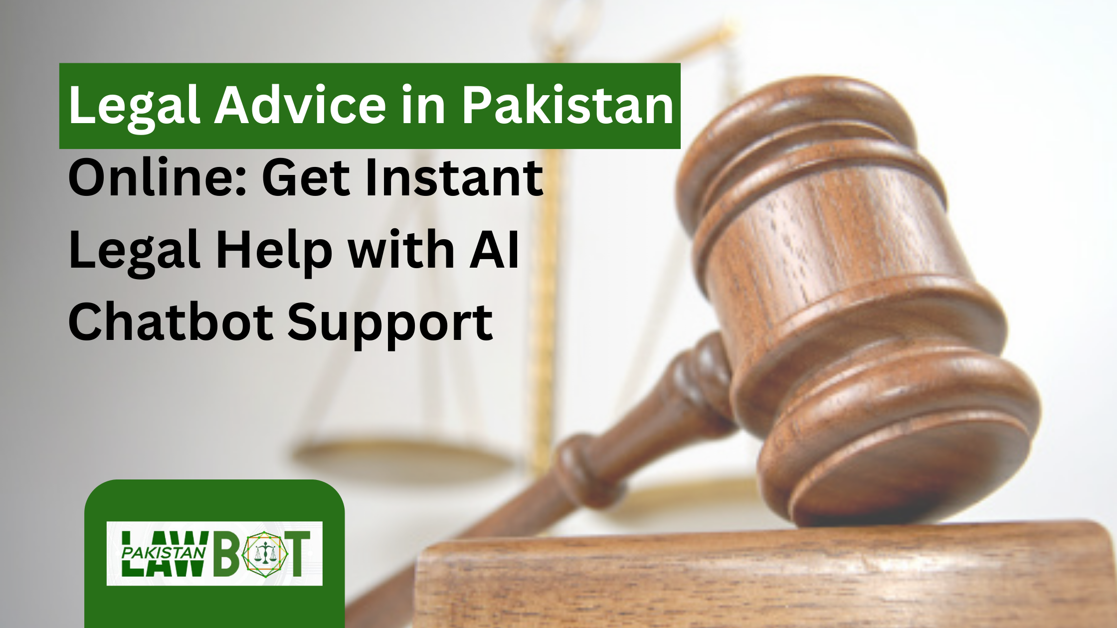 Legal Advice in Pakistan Online